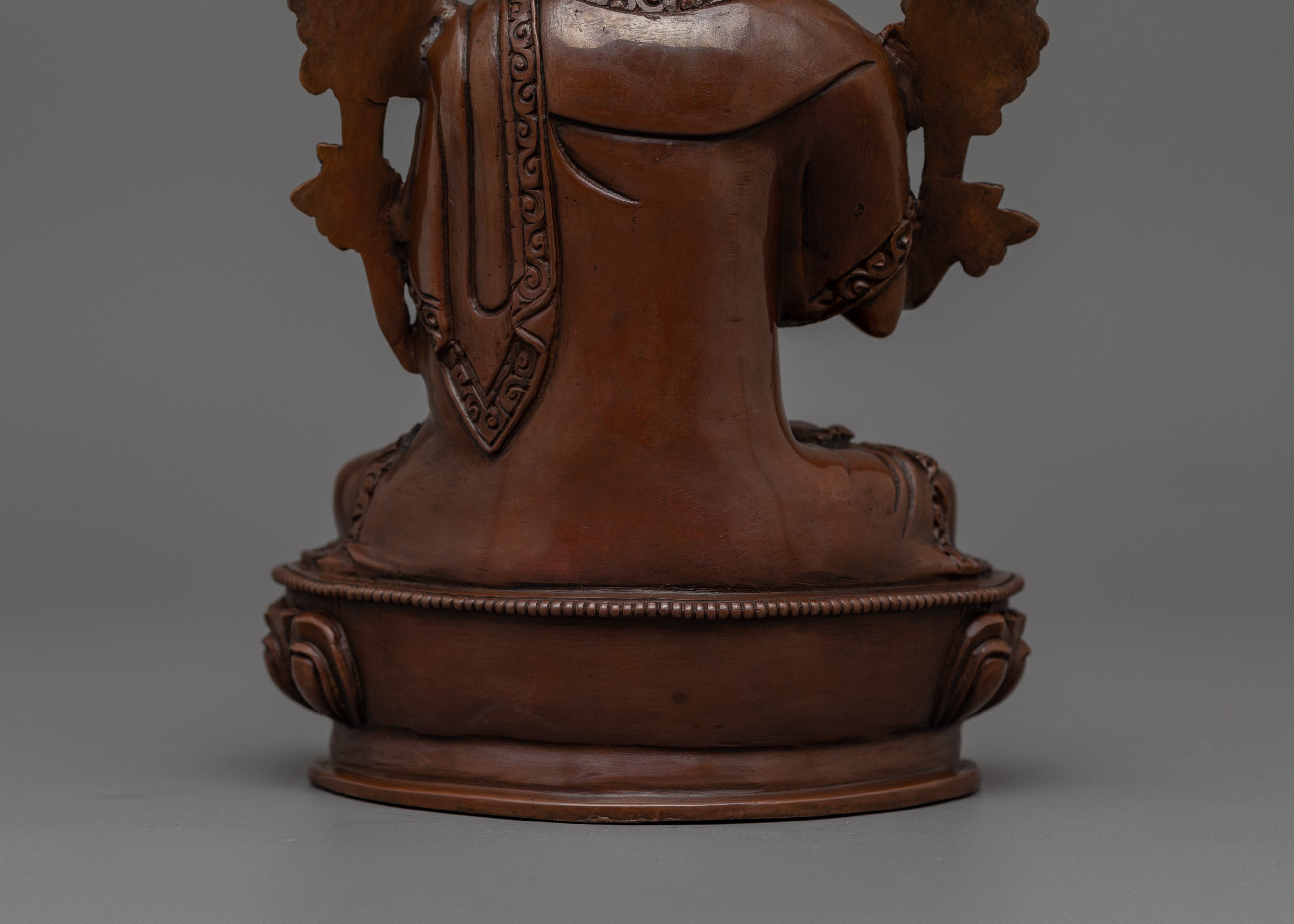Buddhist Master Tsong Khapa Set Statue | The Wisdom Teacher of Tibetan Buddhism