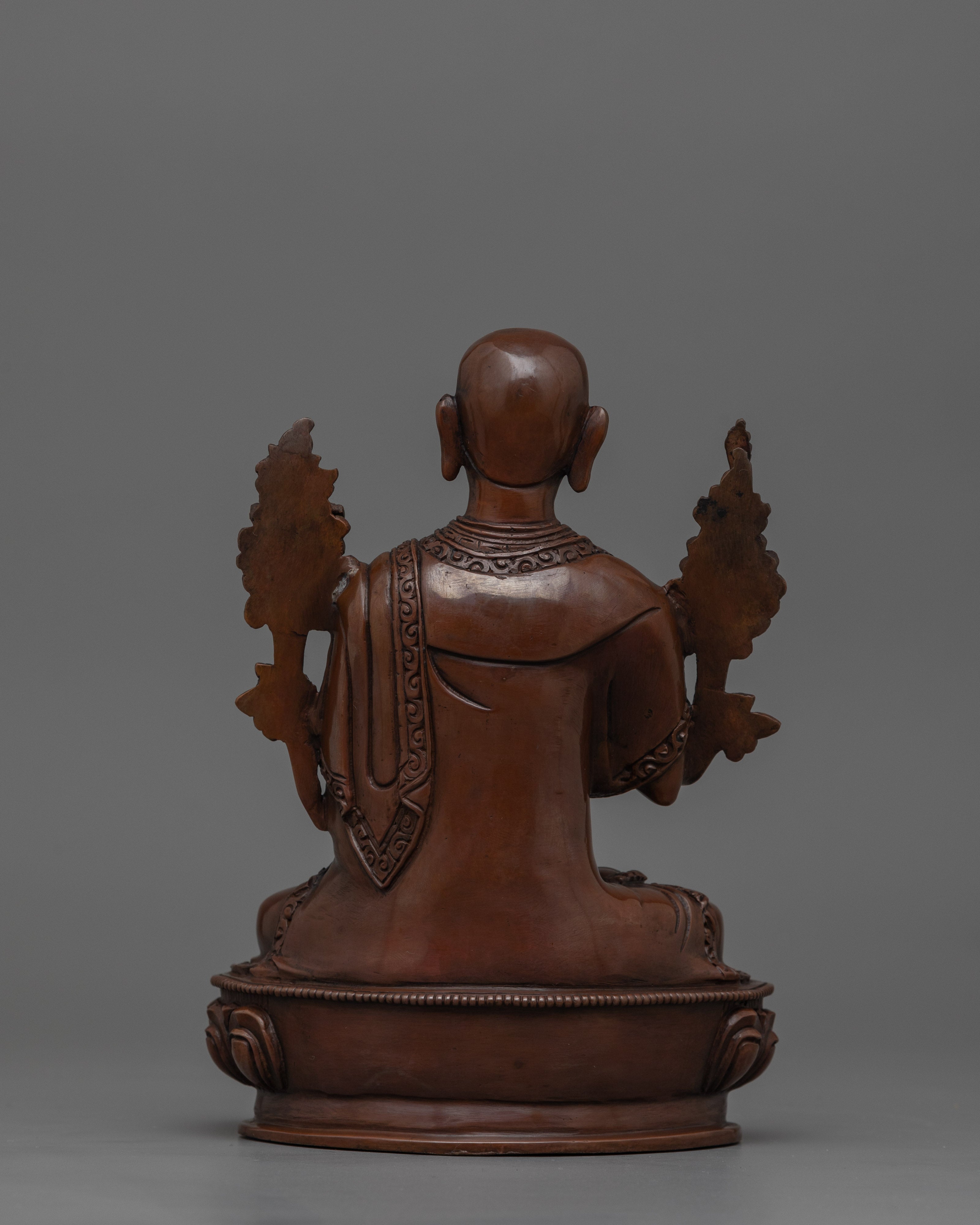 Buddhist Master Tsong Khapa Set Statue | The Wisdom Teacher of Tibetan Buddhism