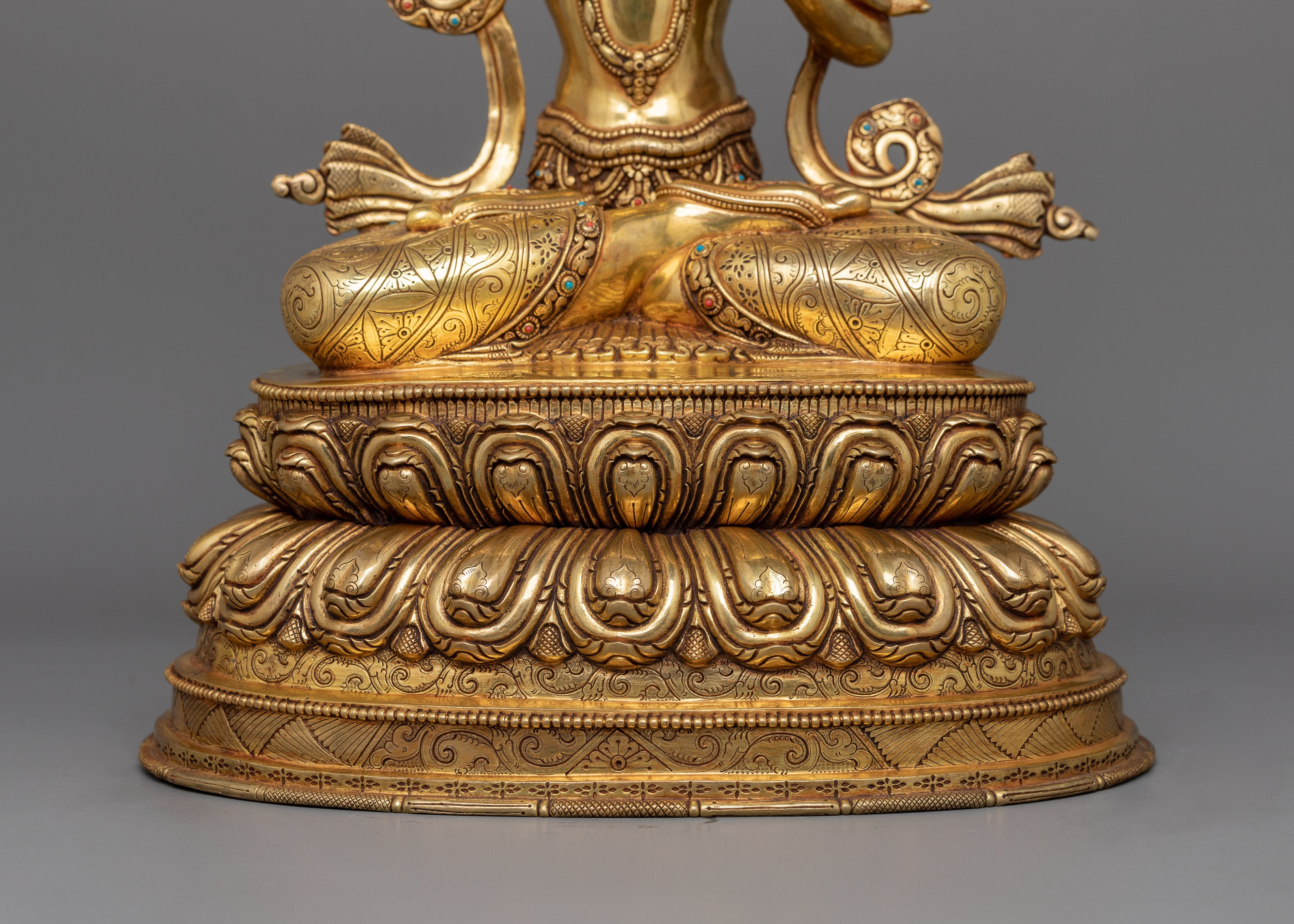 Beautiful Five Bodhisattva Set Statue | Historical Five Buddha at one Frame