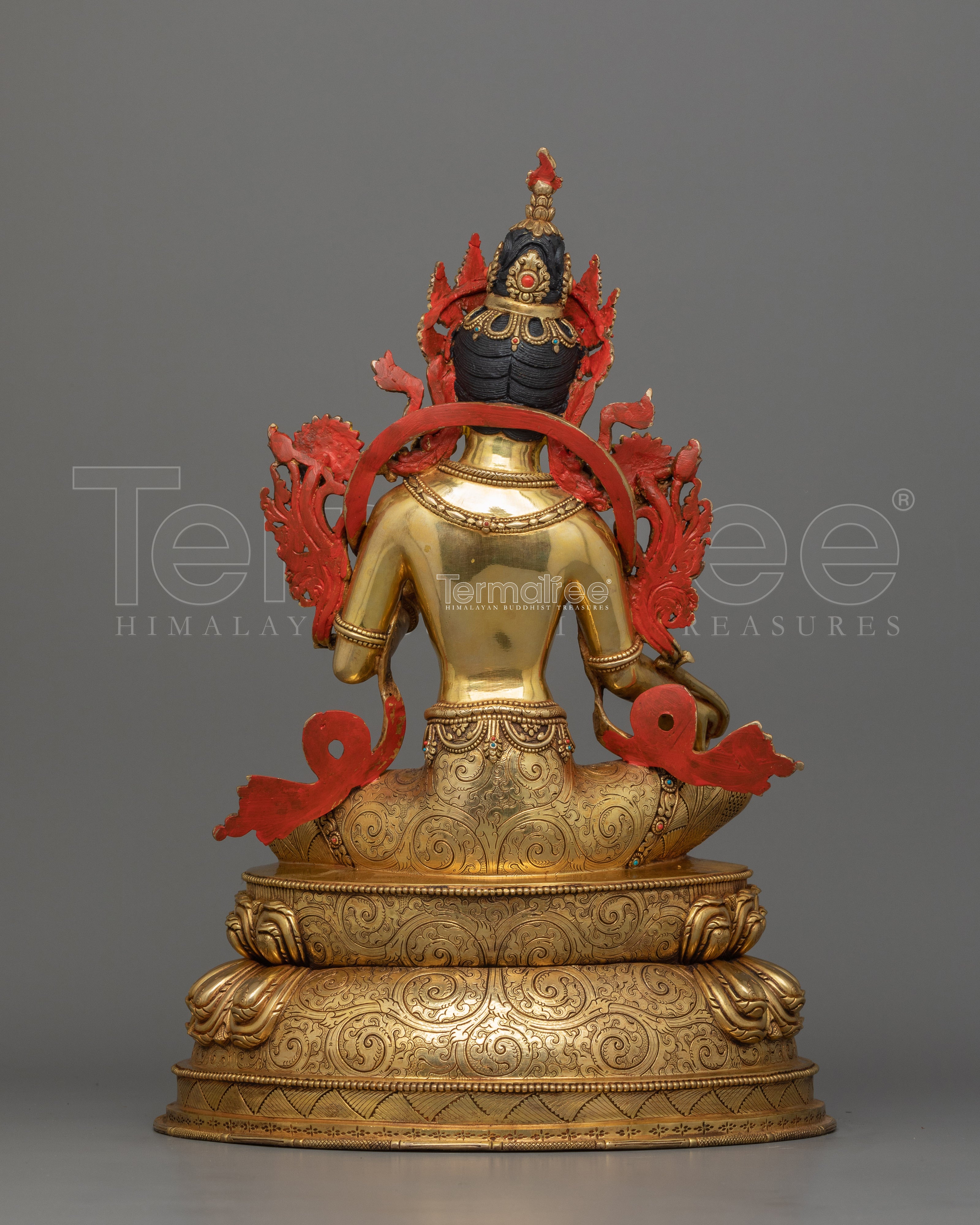 Green Tara Himalayan Statue | Himalayan Spiritual Artwork
