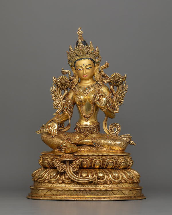 green-tara-himalayan-Statue