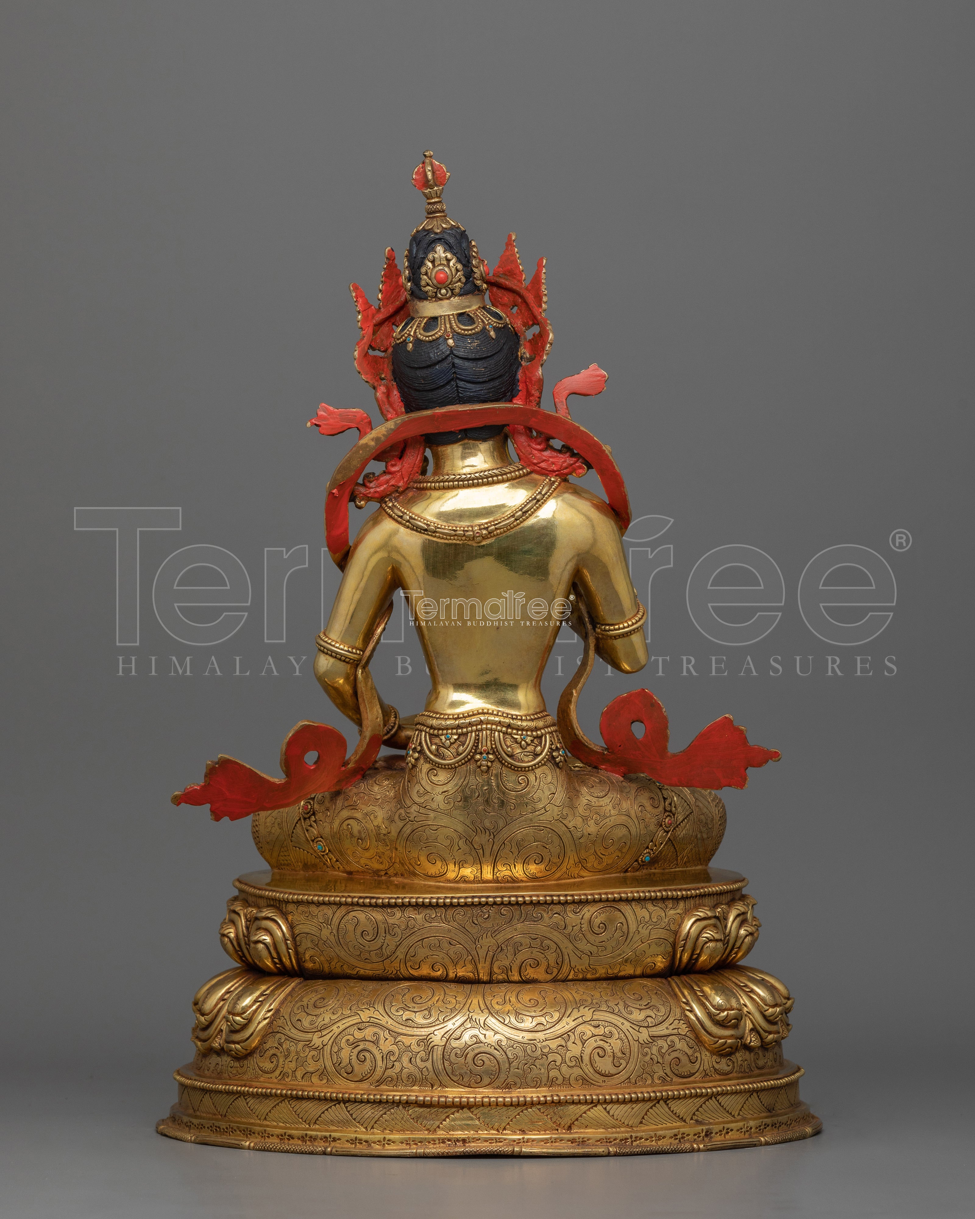 Himalayan Sculpture of Dorje Sempa | Tibetan Protector Deity