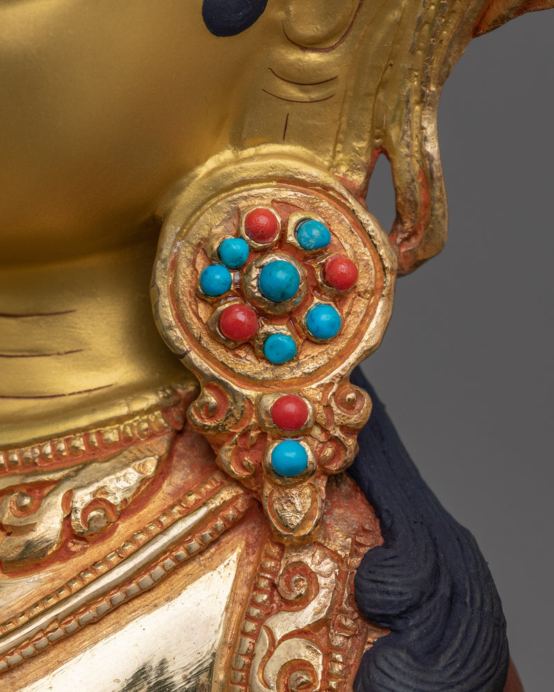 13.4 Inches Green Tara Statue | The Goddess of Compassion and Swift Protection