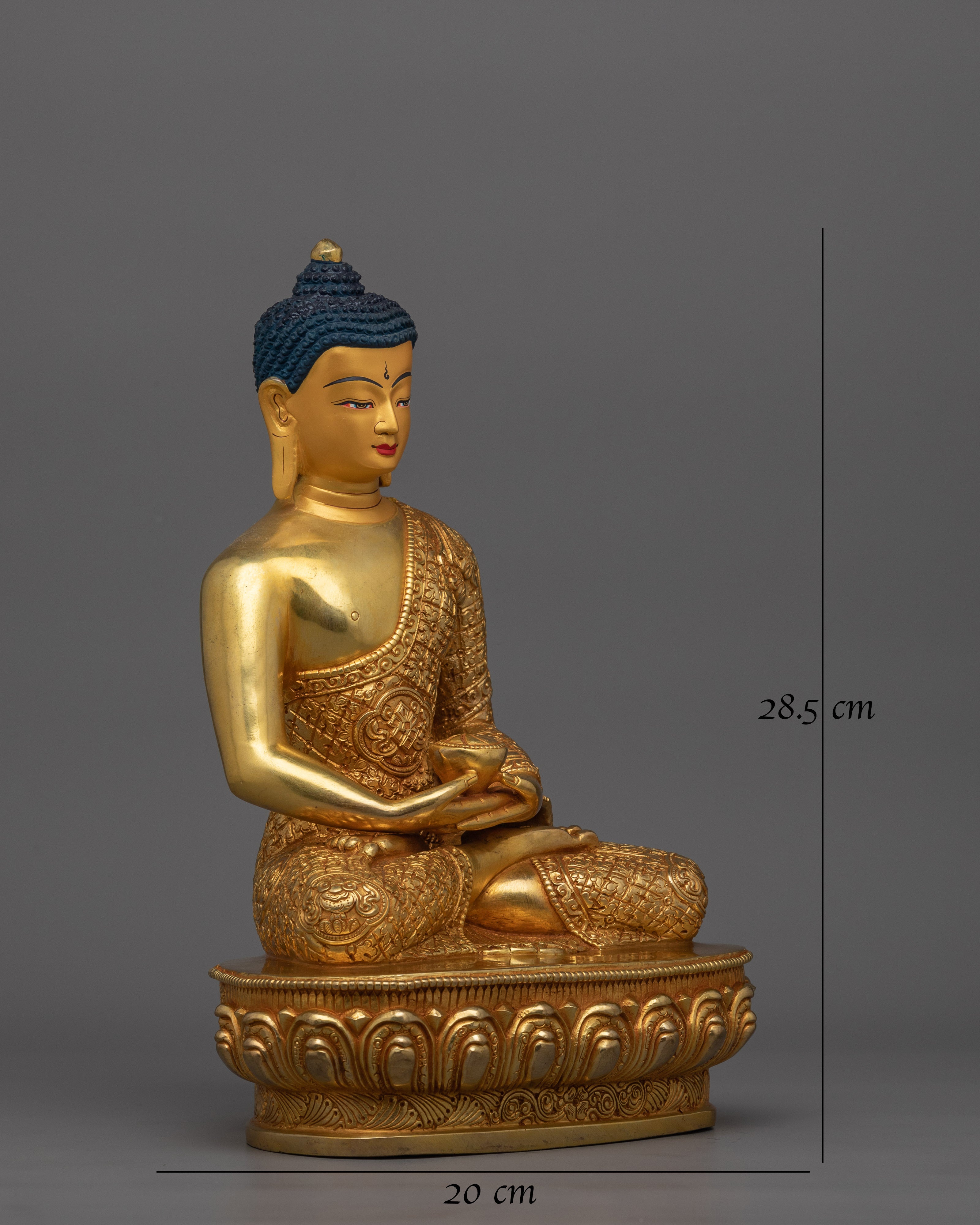 Beautiful Gold Gilded Amitabha Buddha | Infinite Light Buddha