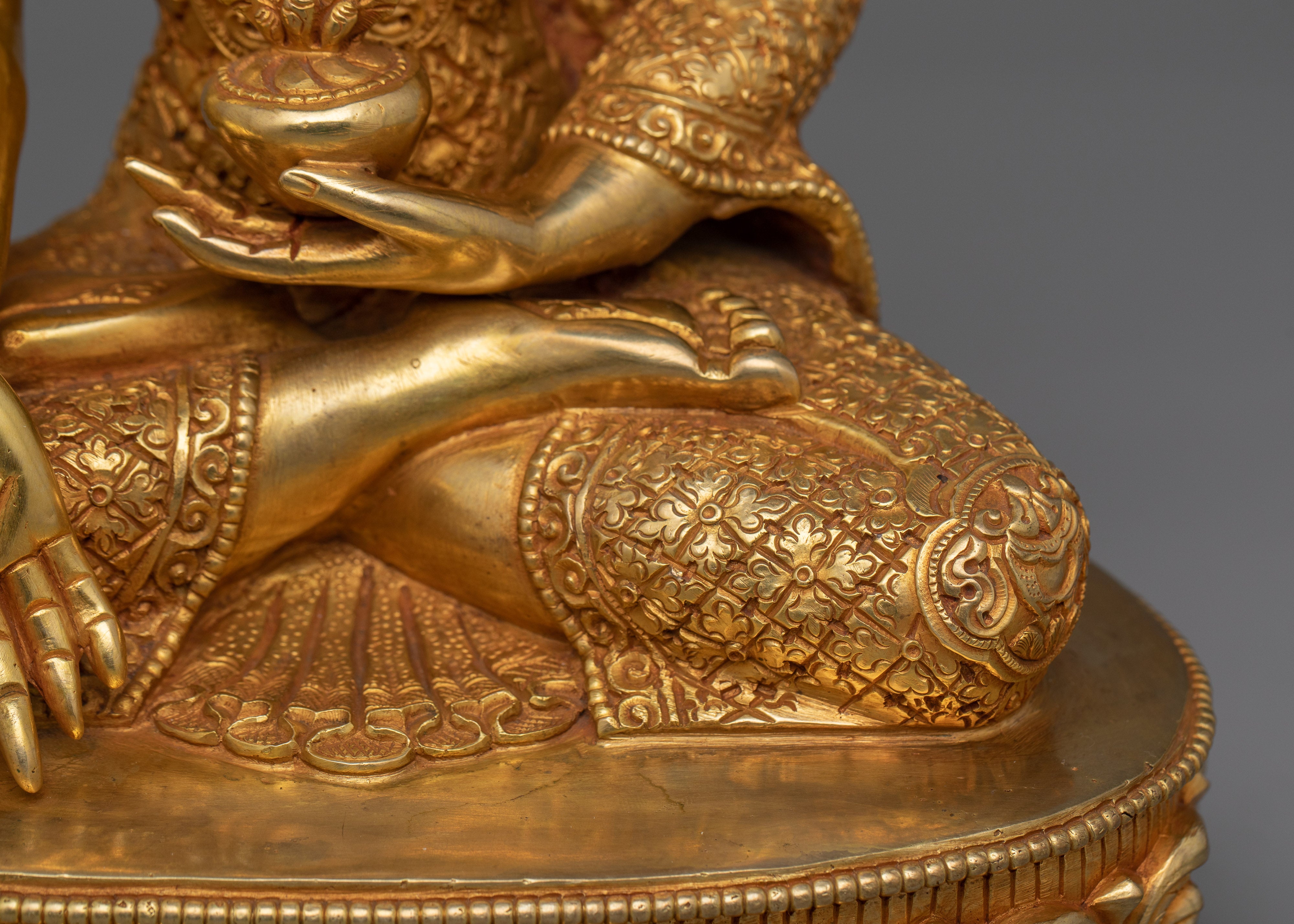 Handcrafted Healing Deity Medicine Buddha | Healer of the Mind and Body