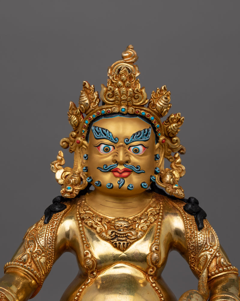 The Guardian Of Prosperity Dzambhala Statue | Protector and Guardian of Wealth
