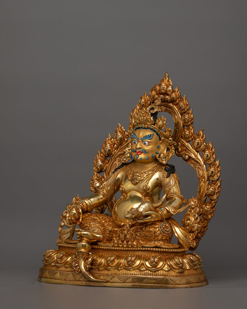 The Guardian Of Prosperity Dzambhala Statue | Protector and Guardian of Wealth