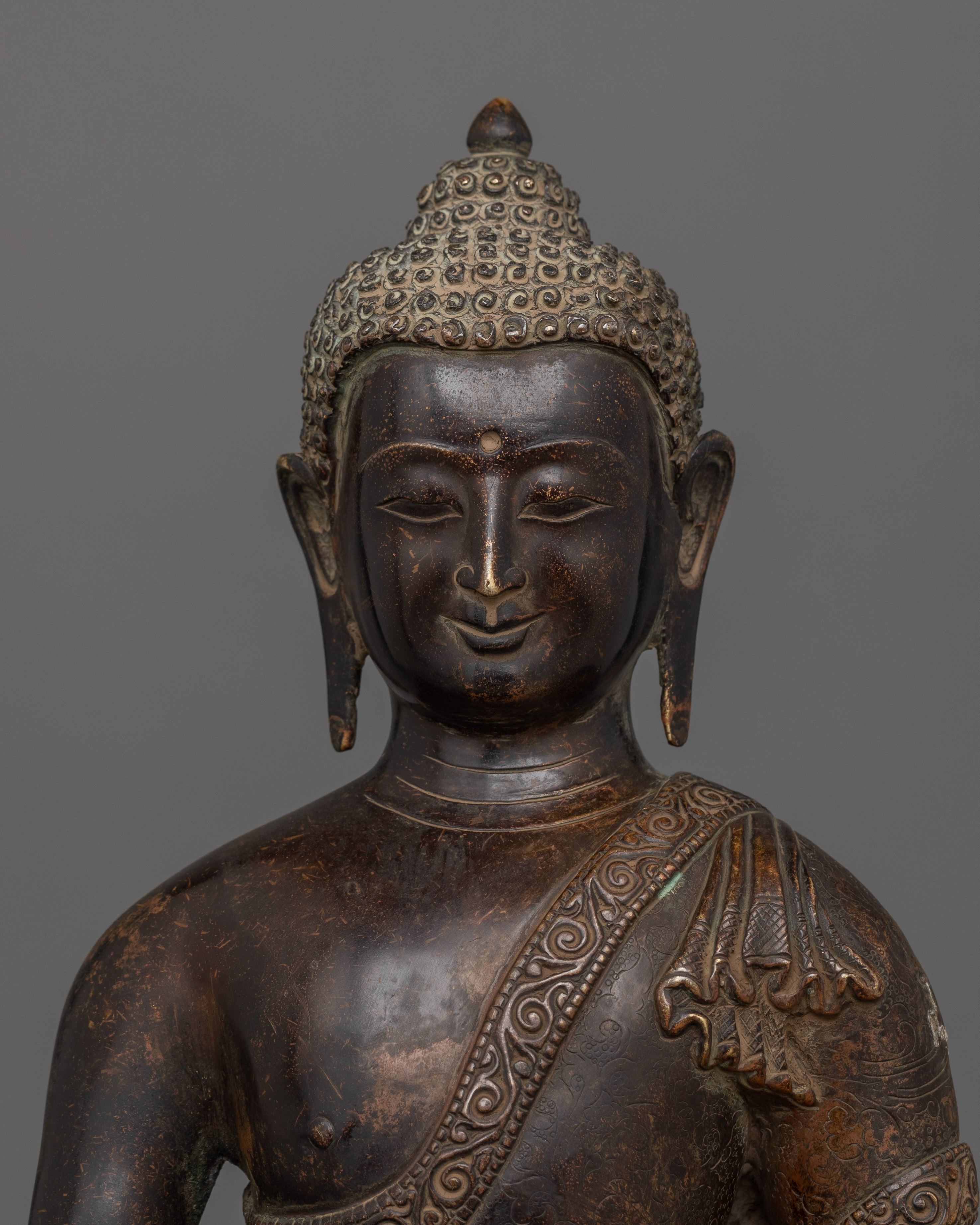 Tibetan Statue of Infinite Light Amitabha Buddha | Symbol of Boundless Compassion