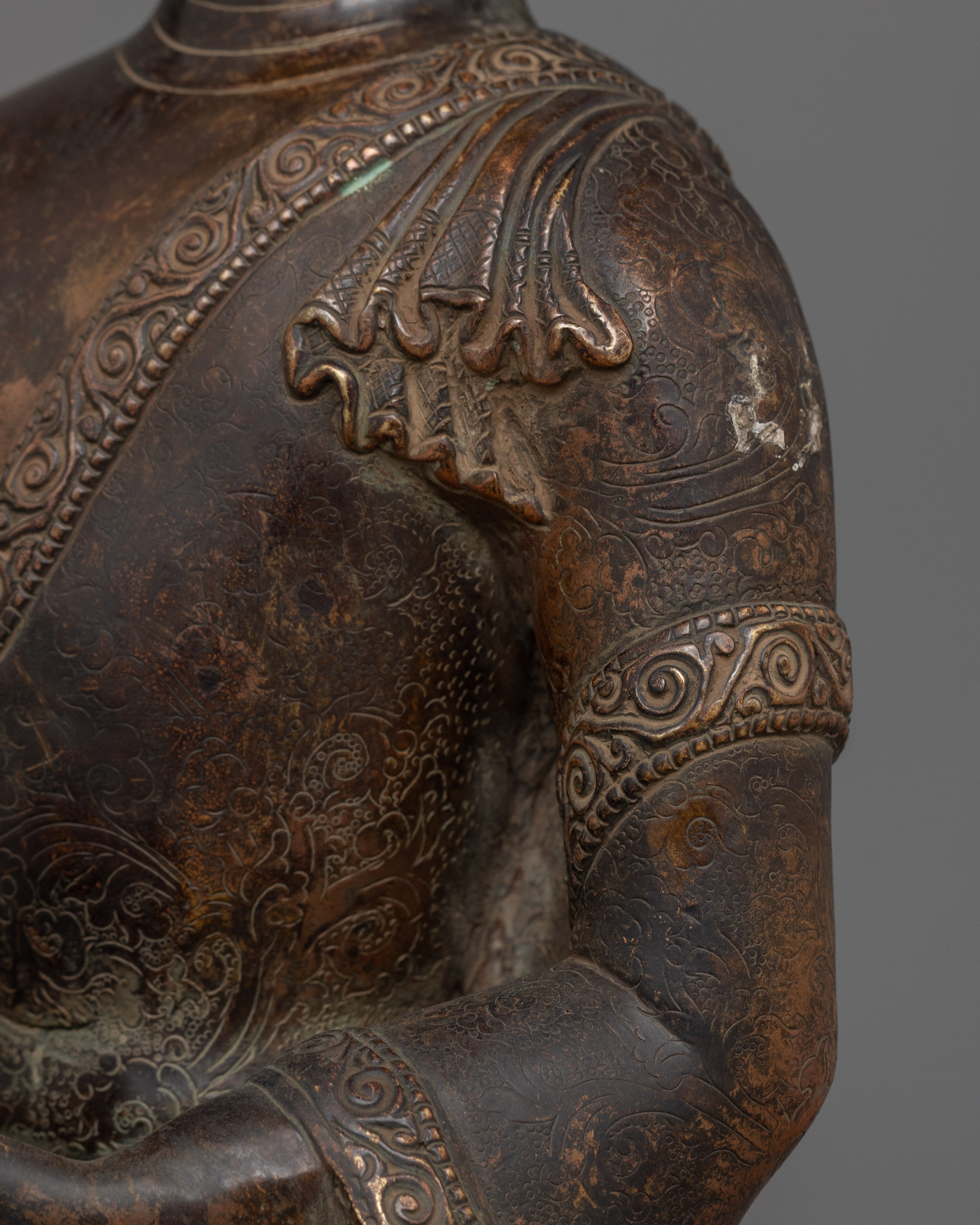 Tibetan Statue of Infinite Light Amitabha Buddha | Symbol of Boundless Compassion