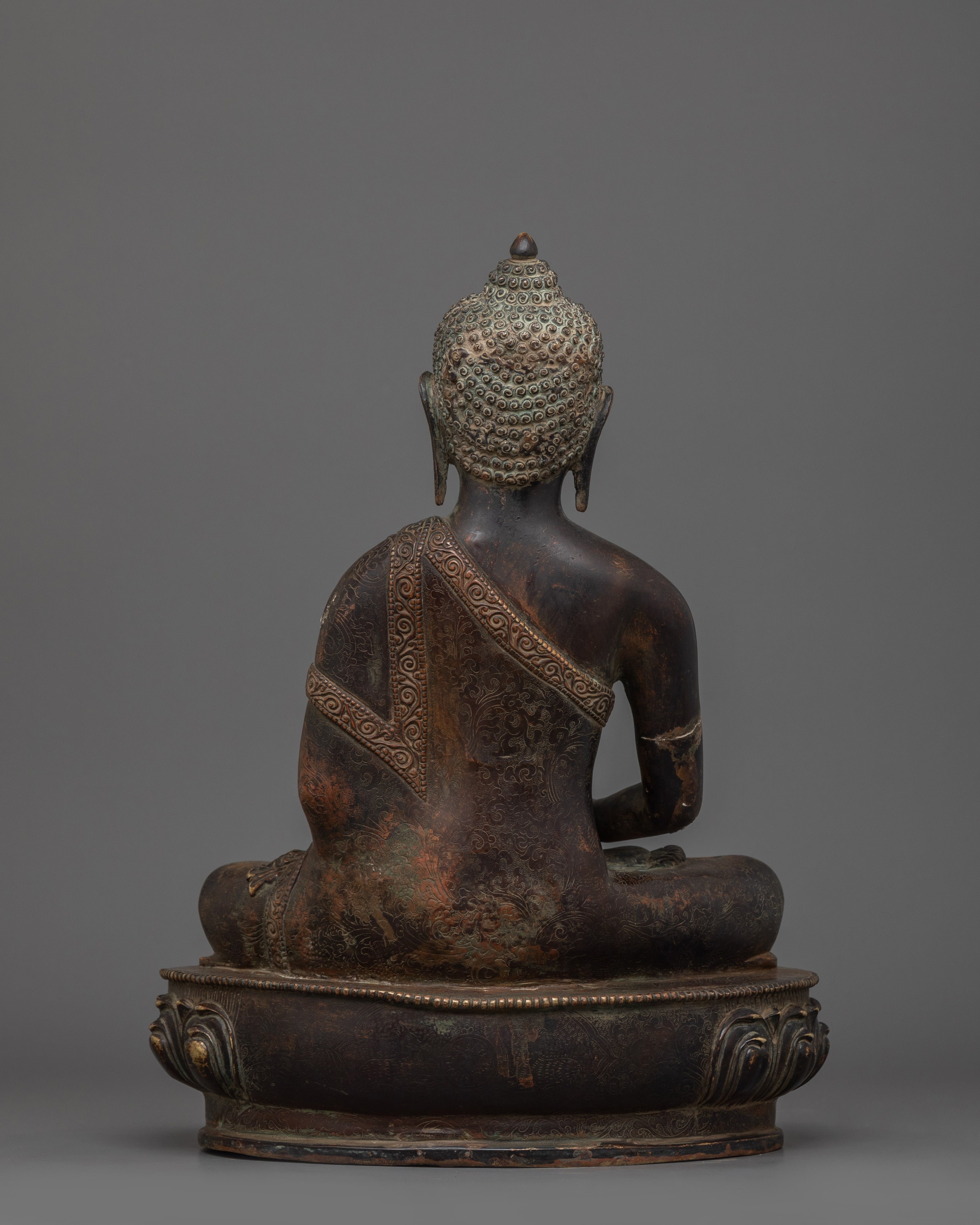 Tibetan Statue of Infinite Light Amitabha Buddha | Symbol of Boundless Compassion