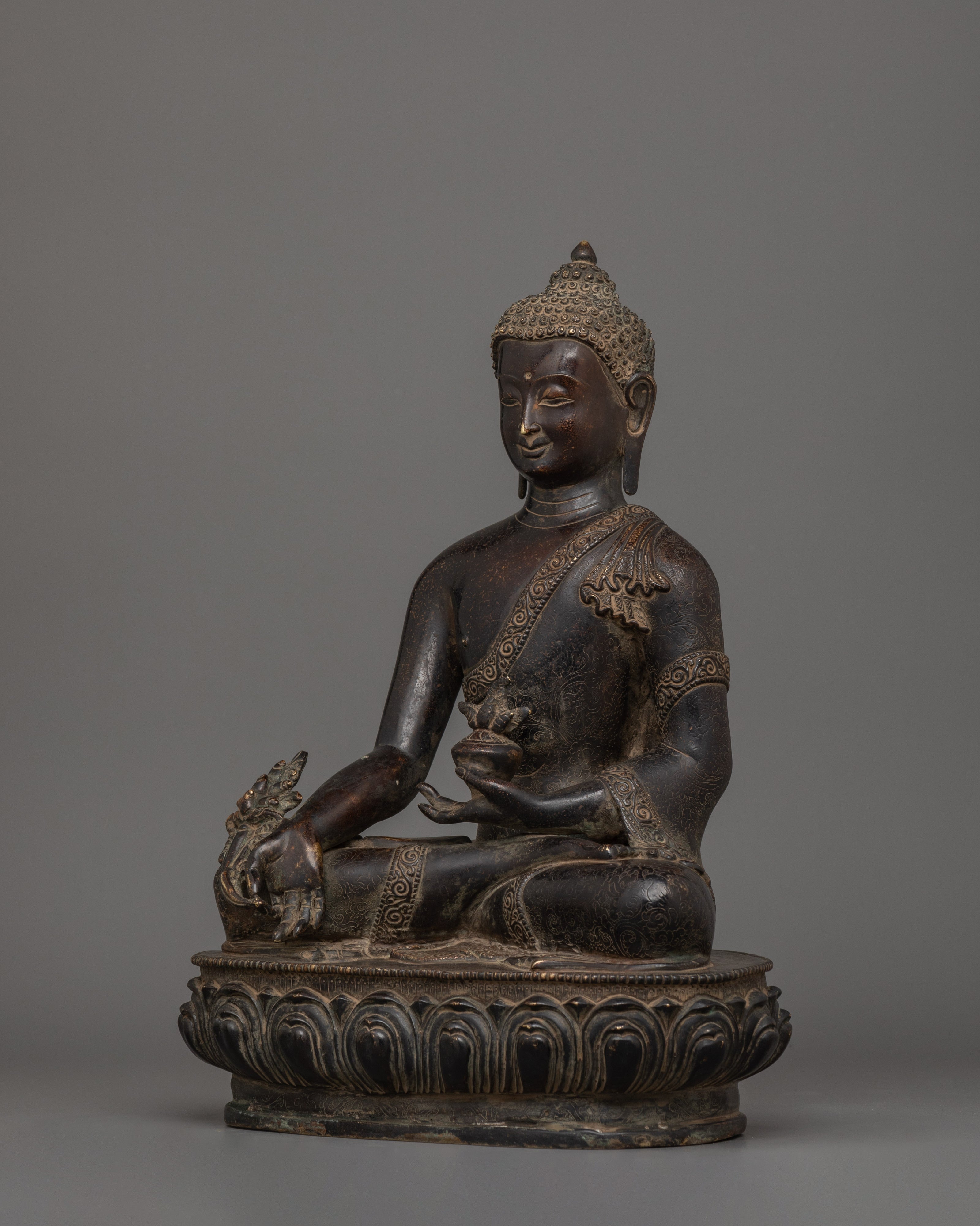 Medicine Buddha Statue for Inner Peace | Healer for Spiritual Wellness
