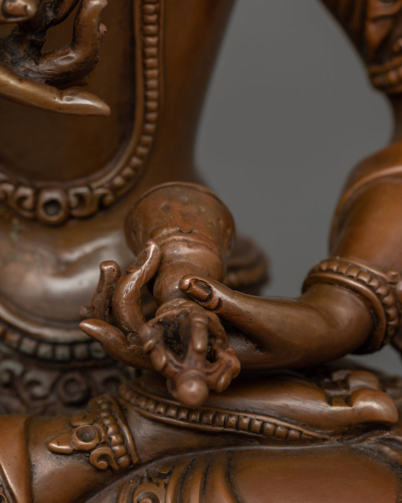 Tibetan Deity of Purification Vajrasattva Figurine | The Symbol of Purification