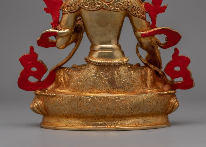 7 Eyes Beautiful Goddess White Tara Statue | The Goddess of Longevity and Healing