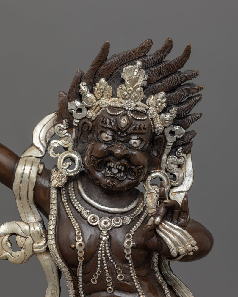 Vajrapani 'The Destroyer Of Obstacles', Statue | The Guardian of Spiritual Practice