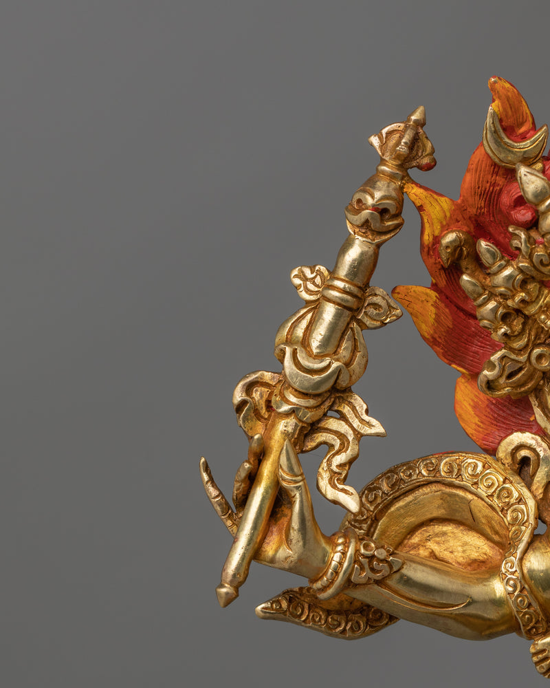Tibetan Guardian Deity Palden Lhamo | Wrathful Protector Deity