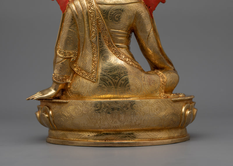 Handcrafted Jigme Lingpa Statue | Holder of the Wisdom Treasure