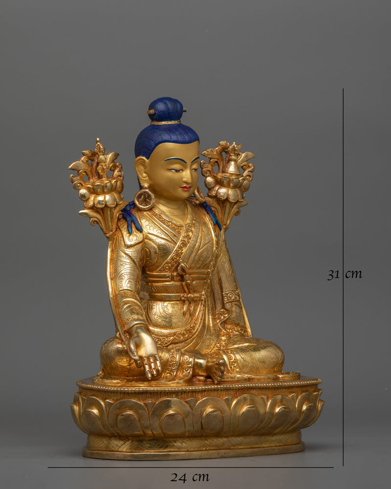 Handcrafted Jigme Lingpa Statue | Holder of the Wisdom Treasure