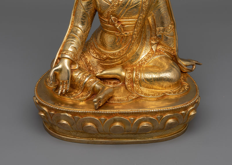 Handcrafted Jigme Lingpa Statue | Holder of the Wisdom Treasure