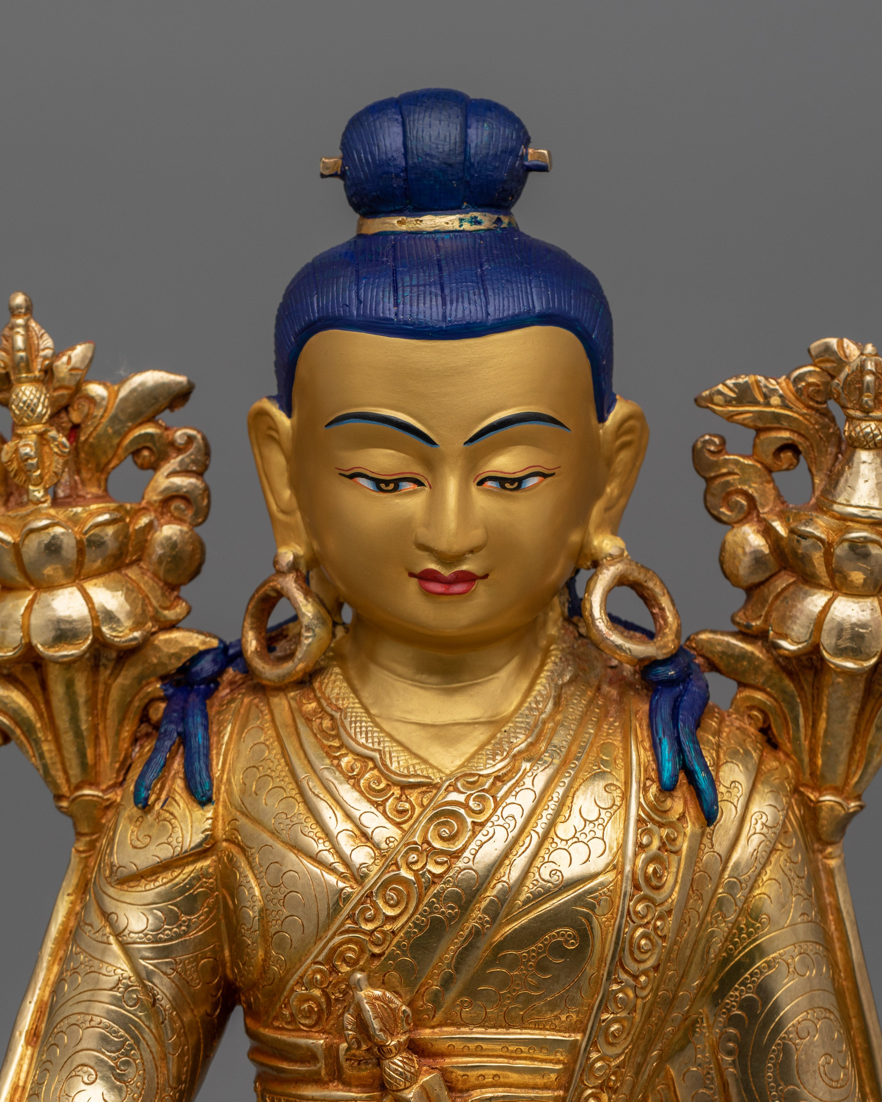 Handcrafted Jigme Lingpa Statue | Holder of the Wisdom Treasure