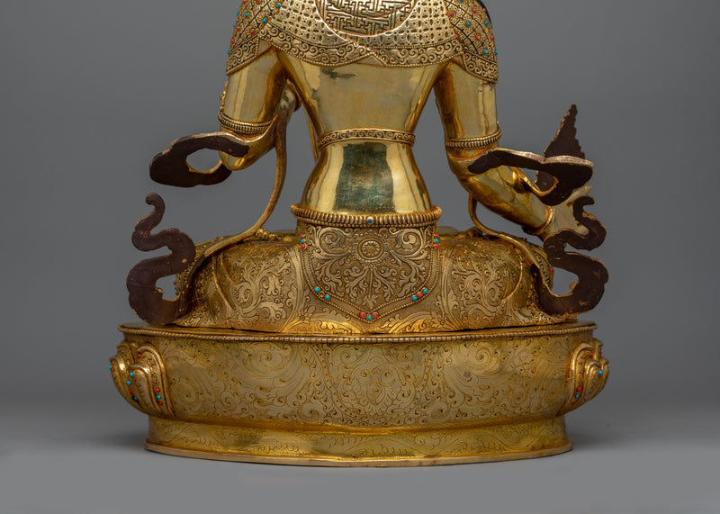Three eyes beautiful Deity dukar Statue |  Protection and Liberation