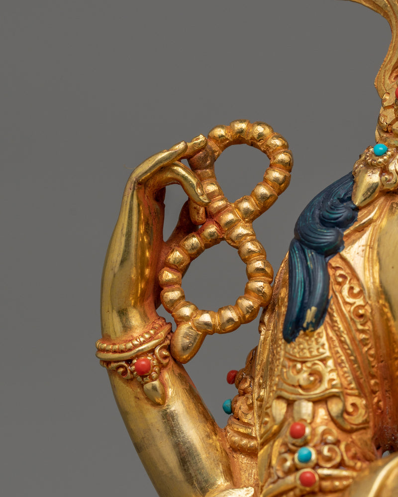Handcrafted Four armed Chenrezig Statue  | Also Known as Avalokiteshvara