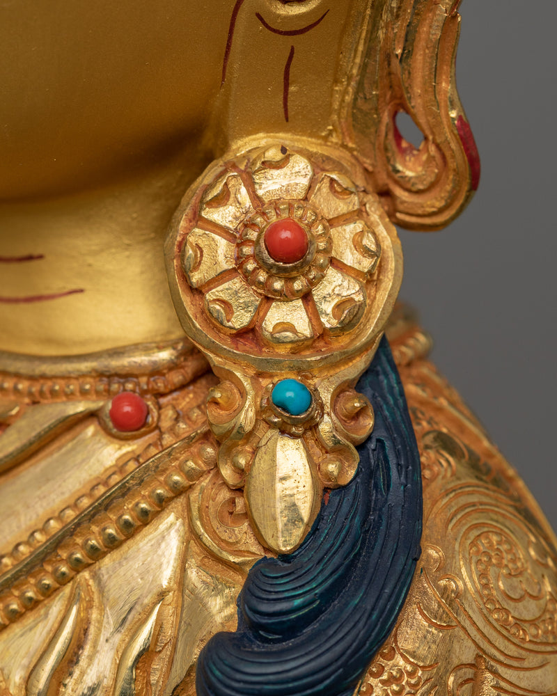 Handcrafted Four armed Chenrezig Statue  | Also Known as Avalokiteshvara