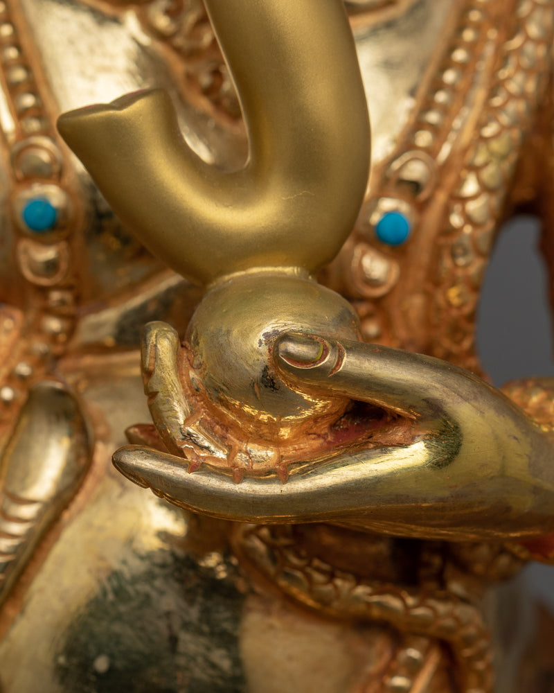24K Gold Gilded Ganesh Statue | Embrace Divine Guidance and Prosperity