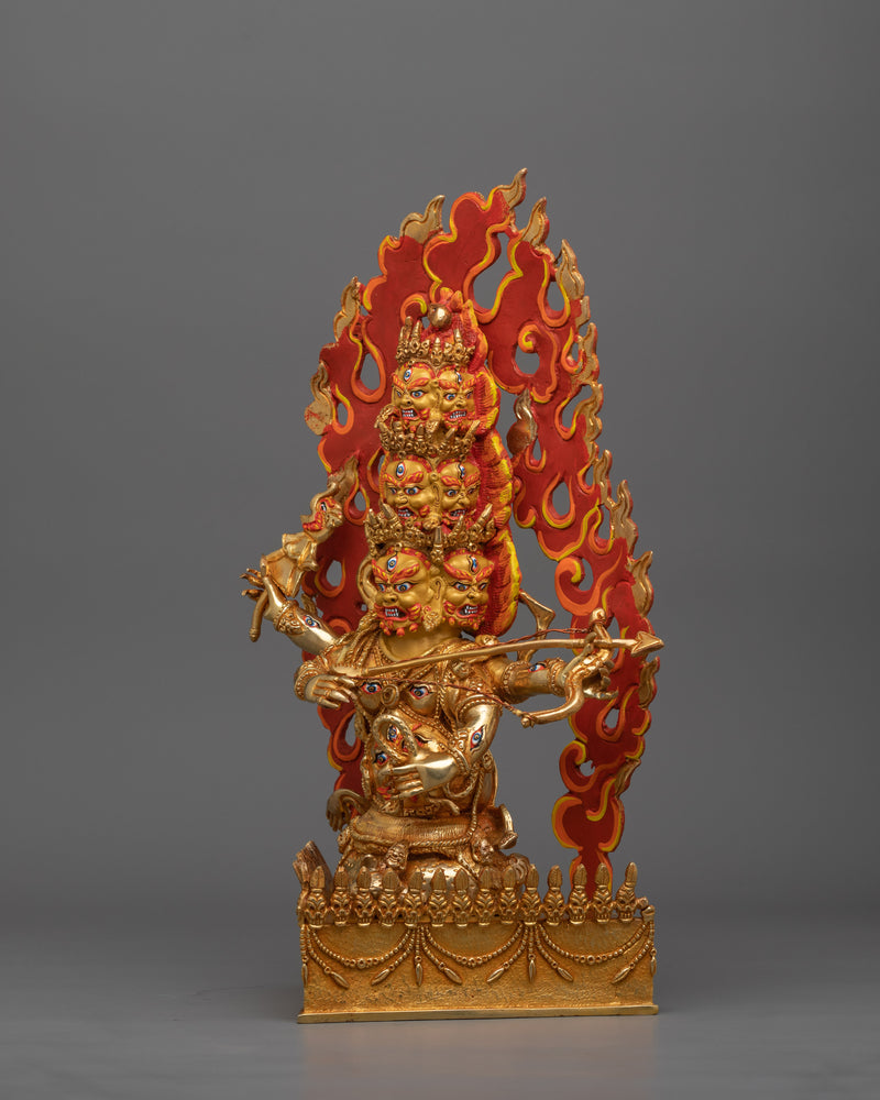 The Wrathful Guardian Rahula | Protector of Practitioners