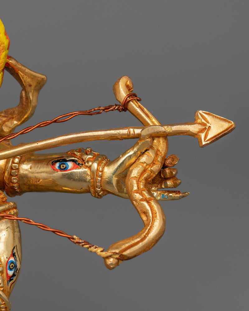Three Dharmapala Set | 24k Gold Gilded Wrathful Deities