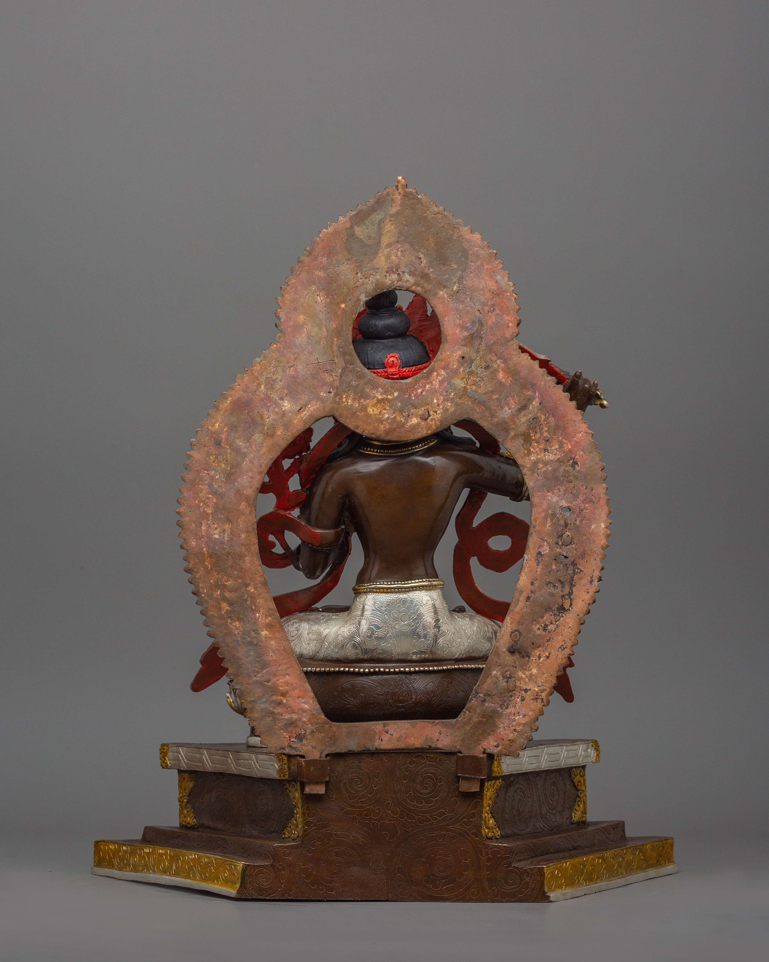 The Noble Mahanaya Buddhist Manjushri Sculpture | The Bodhisattva of Enlightenment