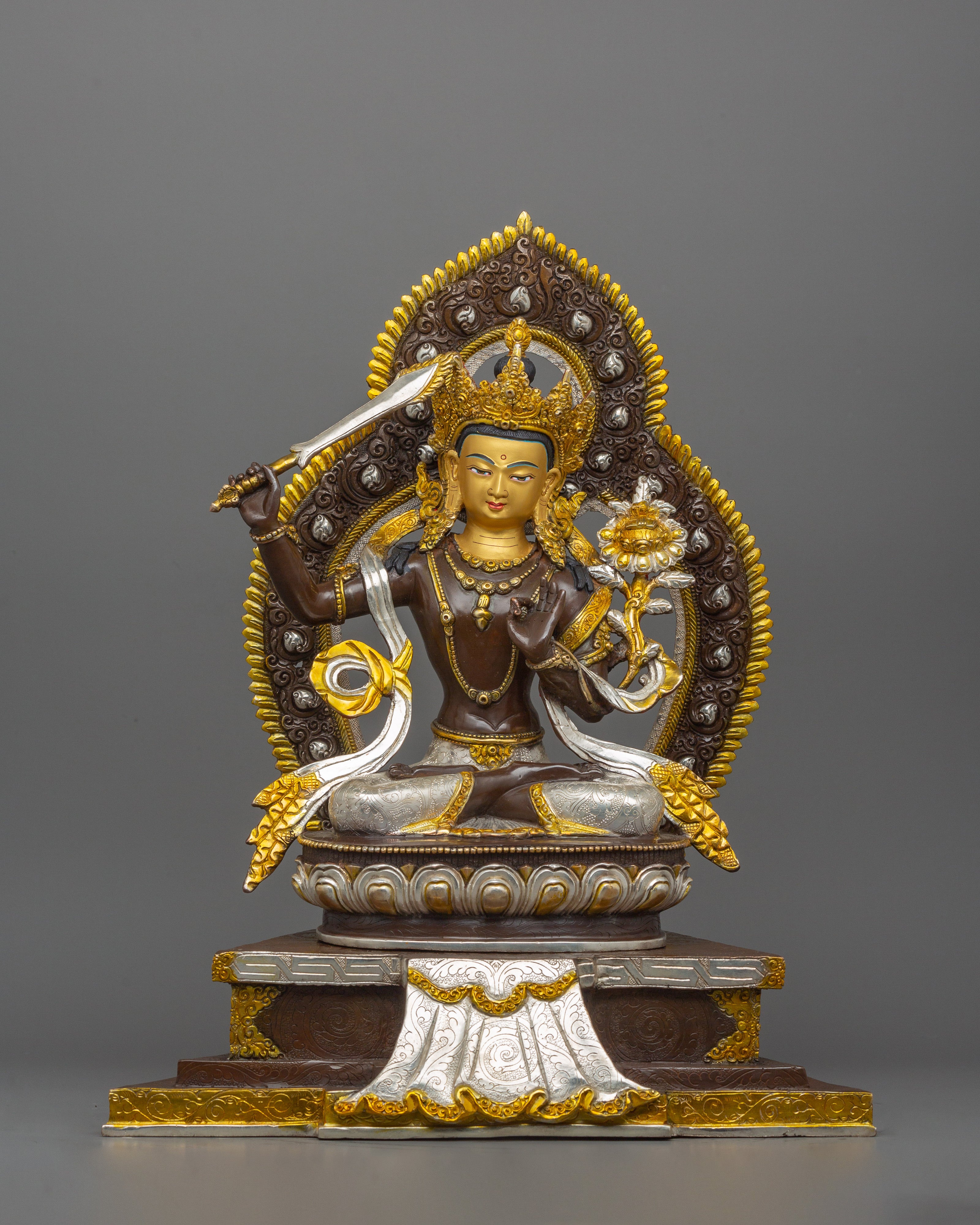 Handmade Beautiful Bodhisattva Set | 5 Main Bodhisattva at one frame