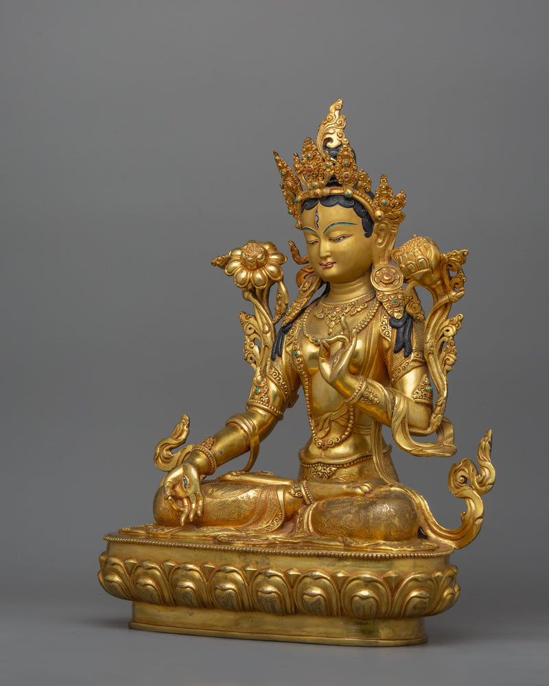 Handcrafted Figurine of Sita Tara | A Divine Symbol of Compassion