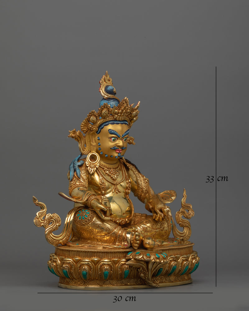 handmade-statue-of-wealth-deity-dzambhala