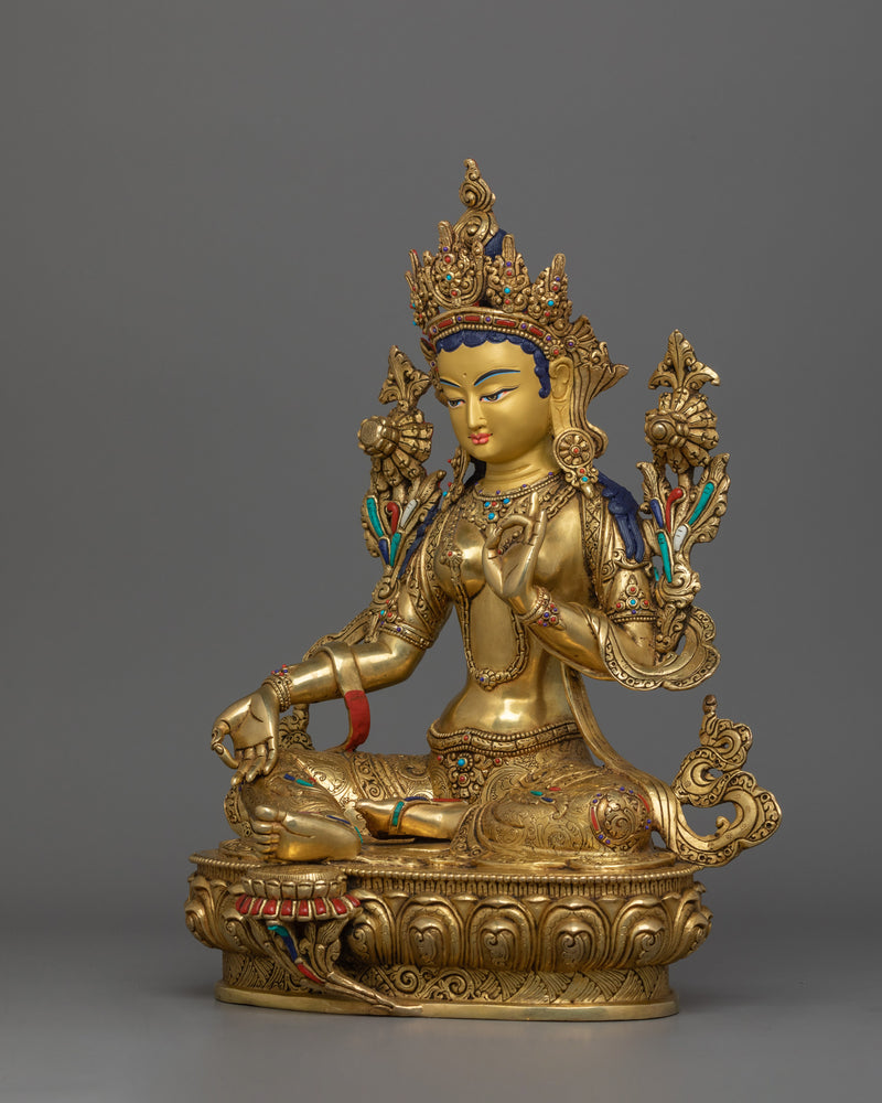 Green Tara The Wish Fulfilling Goddess | Compassionate Savior
