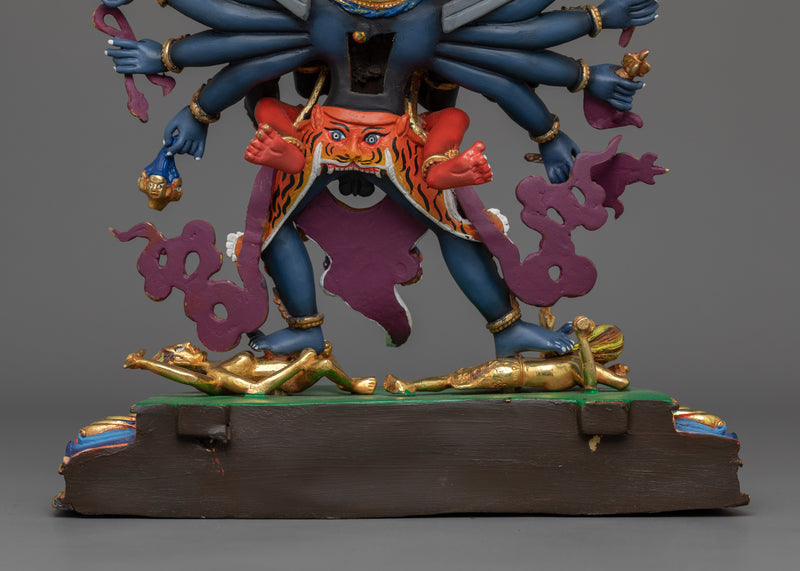 Himalayan Statue of Chakrasambhara | 12 Arms Chakrasambhara