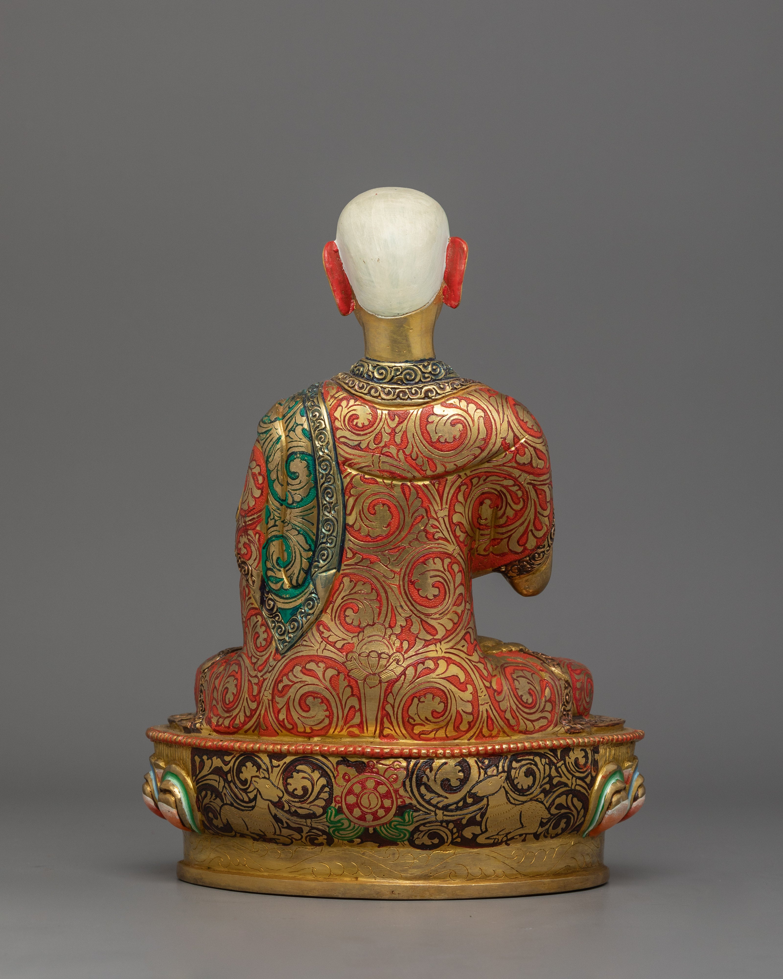 Tsong Khapa Statue Set | The Great Master of Wisdom and Compassion