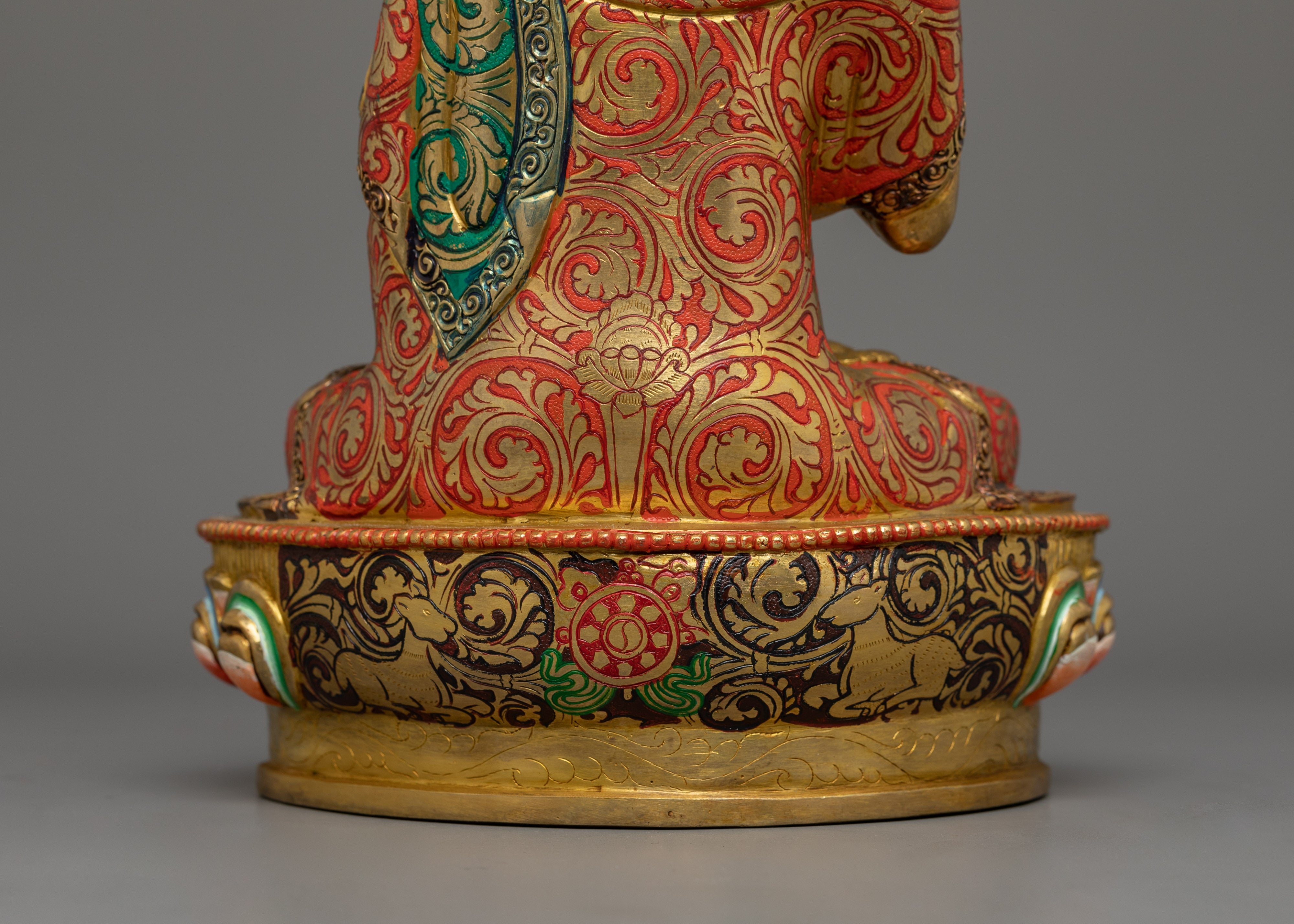 Tsong Khapa Statue Set | The Great Master of Wisdom and Compassion