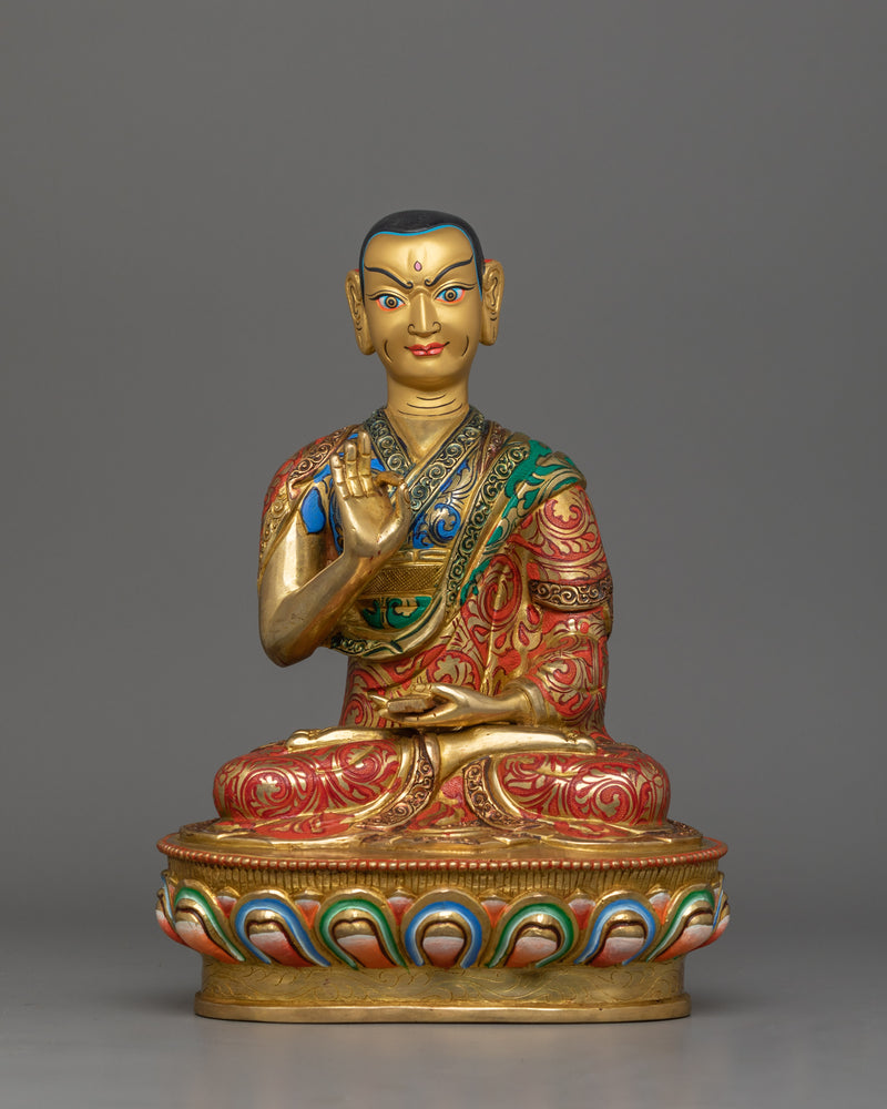 Tsong Khapa Statue Set | The Great Master of Wisdom and Compassion