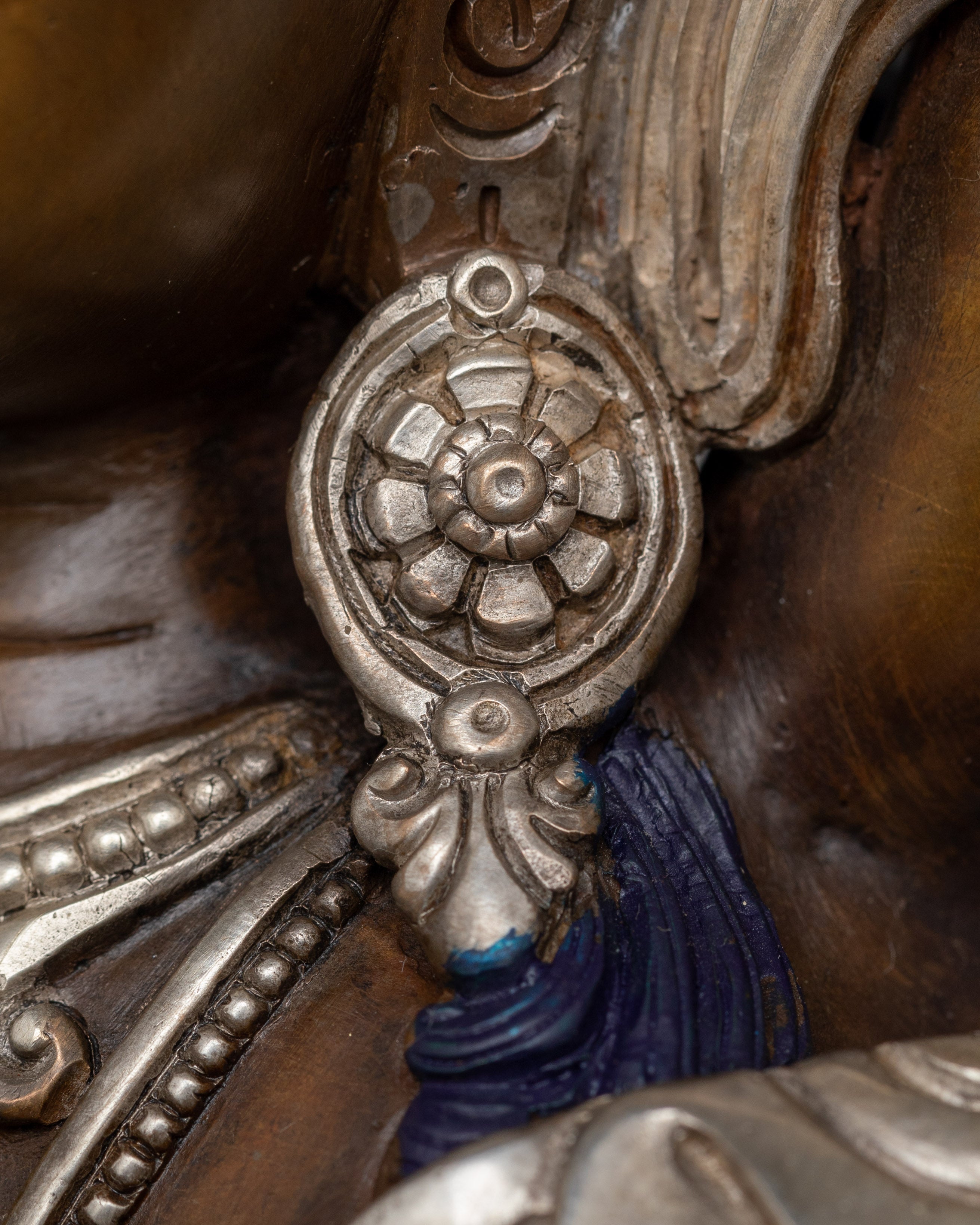 Himalayan Sculpture of Buddhist Deity Namasangati | The Lord of Knowledge