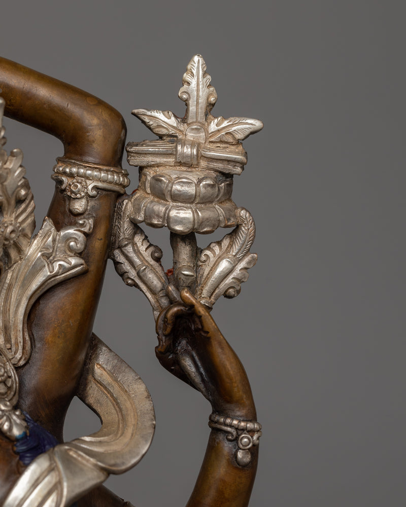 Himalayan Sculpture of Buddhist Deity Namasangati | The Lord of Knowledge