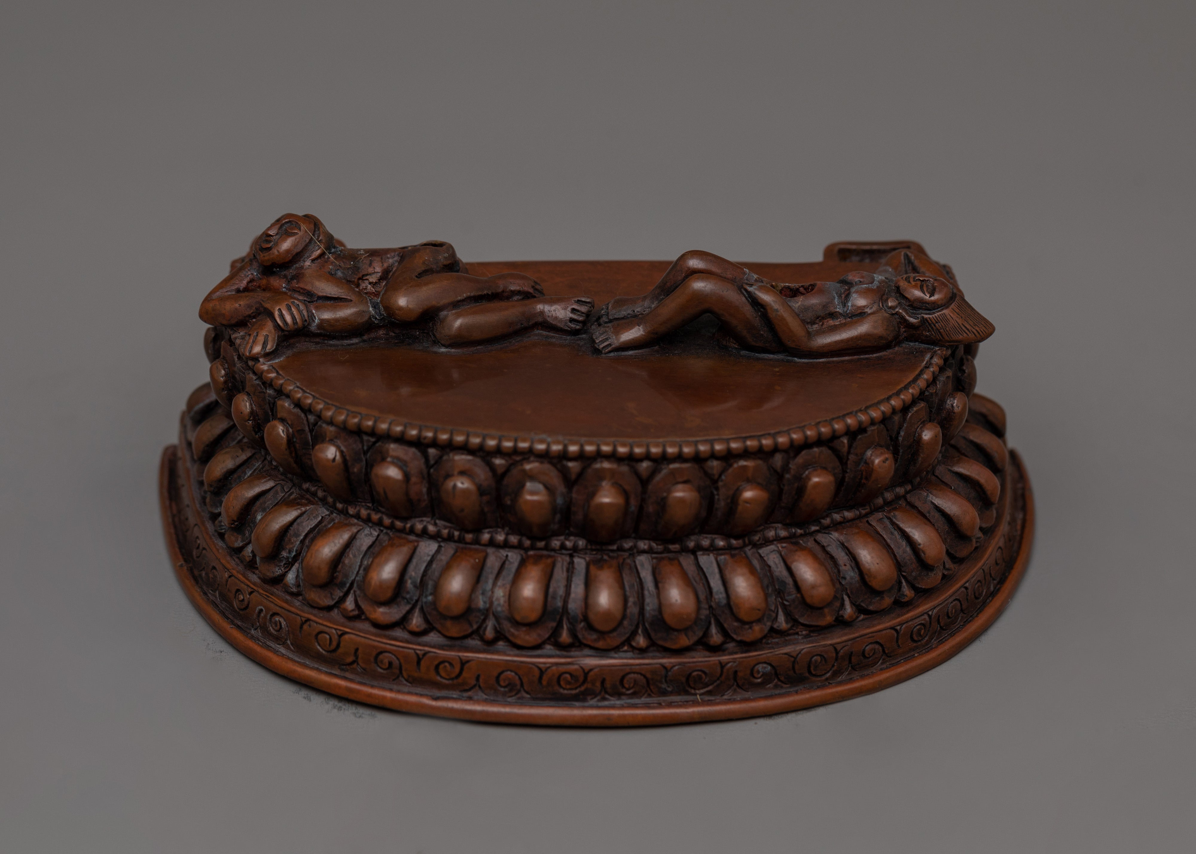 Hayagirve with Oxidized copper body Statue |The Wrathful Wisdom Protector