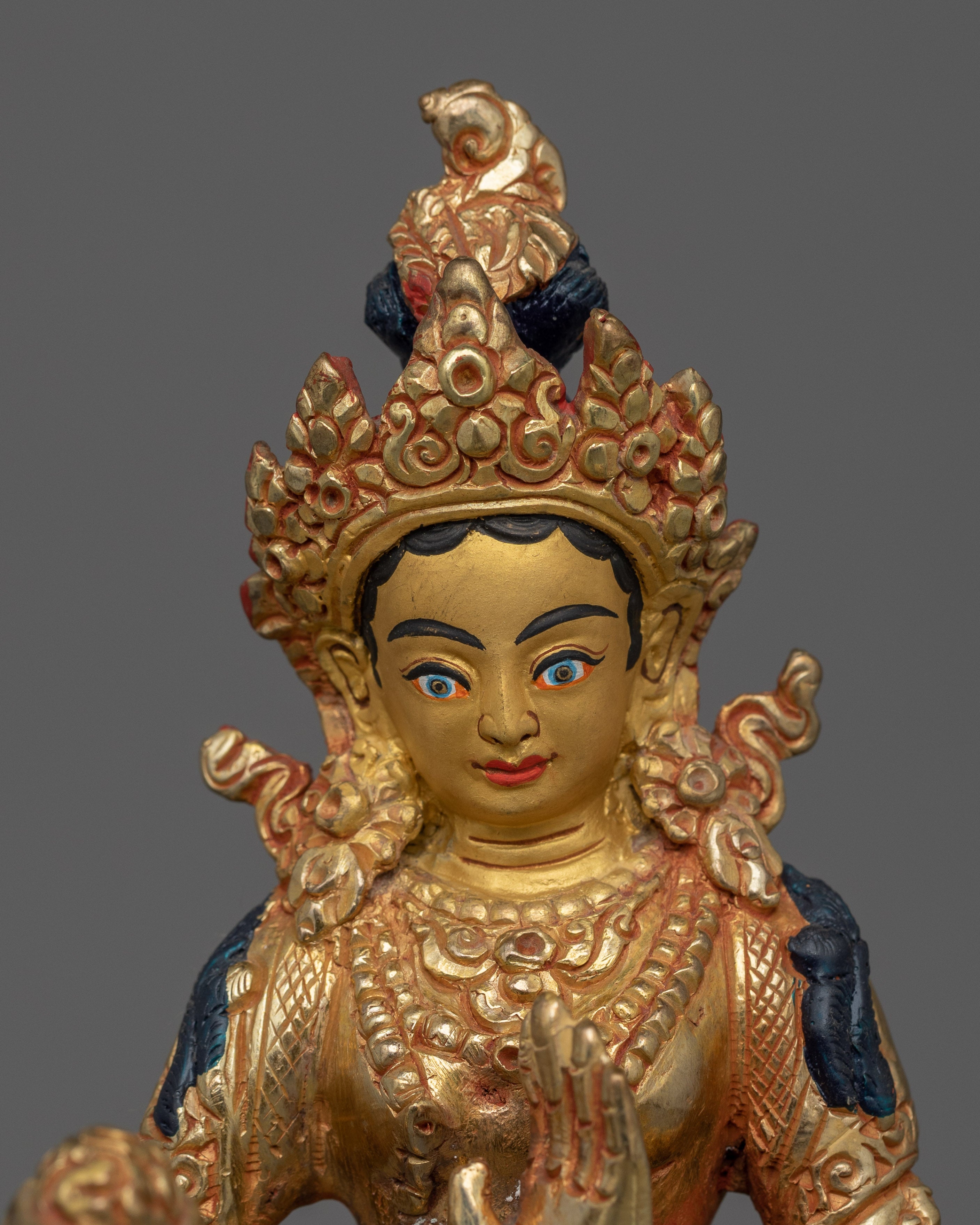 Mandarva and Yeshe Tsogyal Set | 24K Gold Gilded Artwork