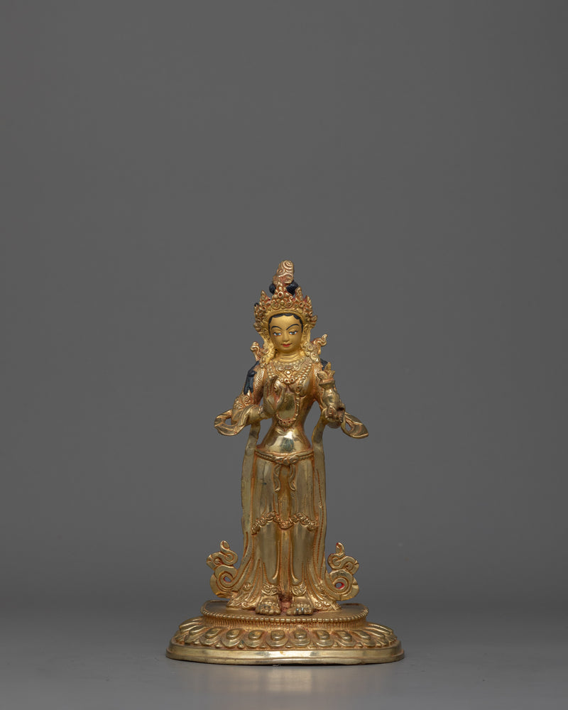 Guru Rinpoche with Beautiful Consort | A Divine Union of Wisdom and Compassion