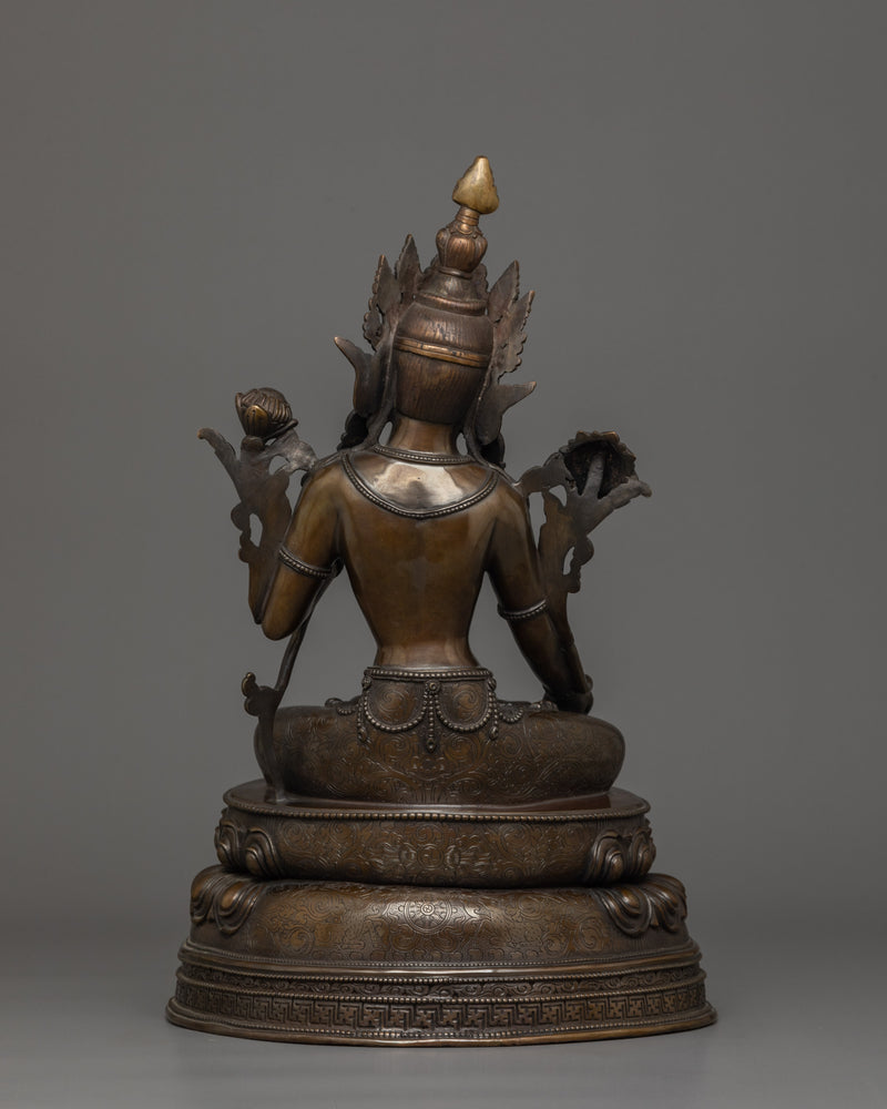 7 Eyes Goddess White Tara  Statue | The Goddess of Healing