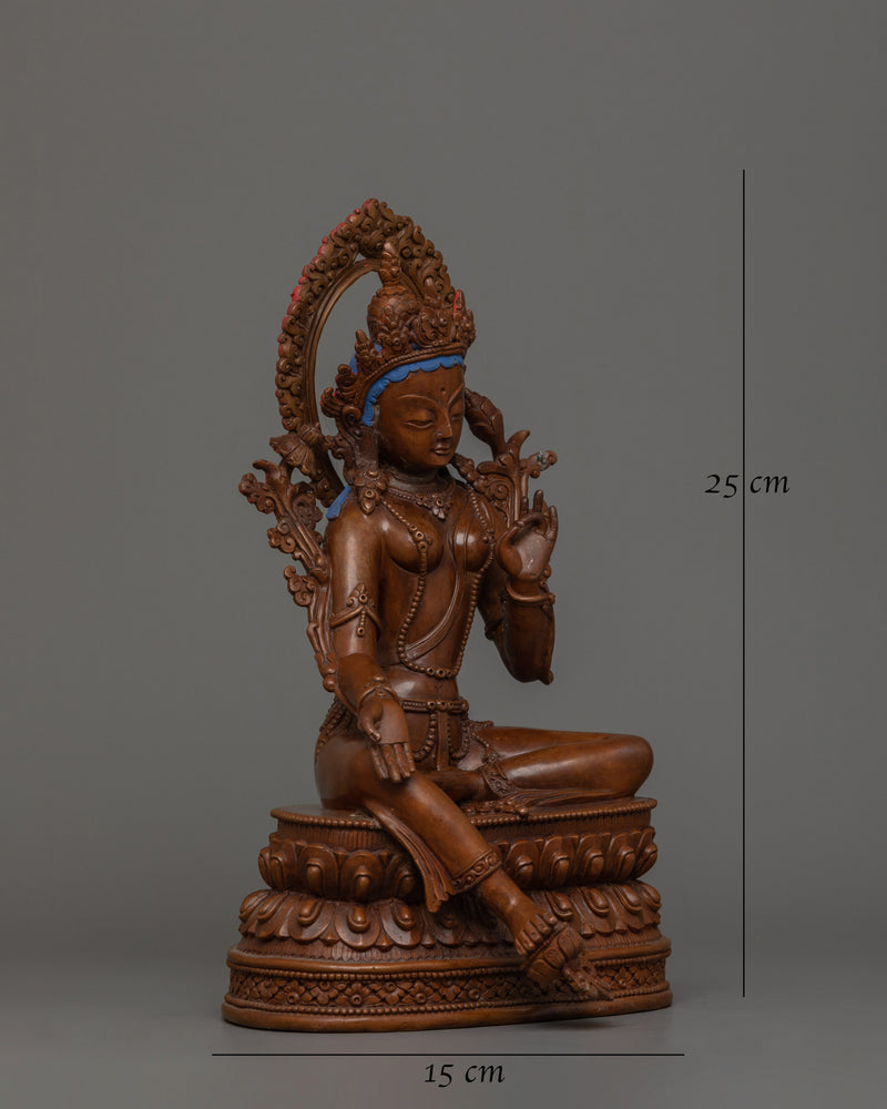 tibetan-figurine-of-female-deity-green-tara