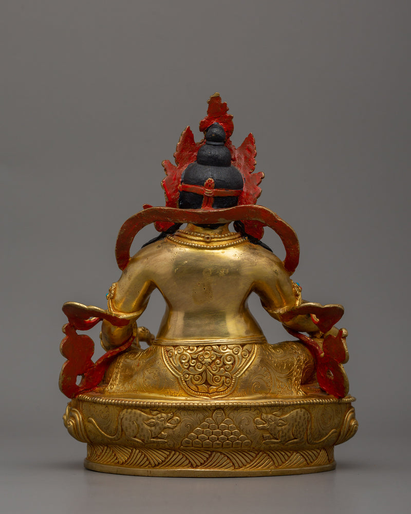 Bodhisattva of Prosperity Dzambhala | The Wish Fulfilling Deity