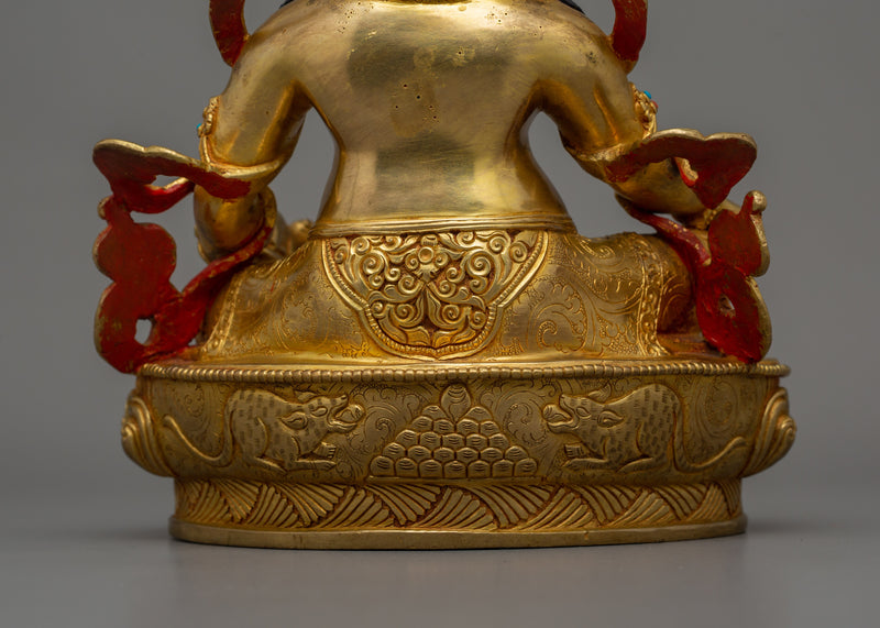 Bodhisattva of Prosperity Dzambhala | The Wish Fulfilling Deity