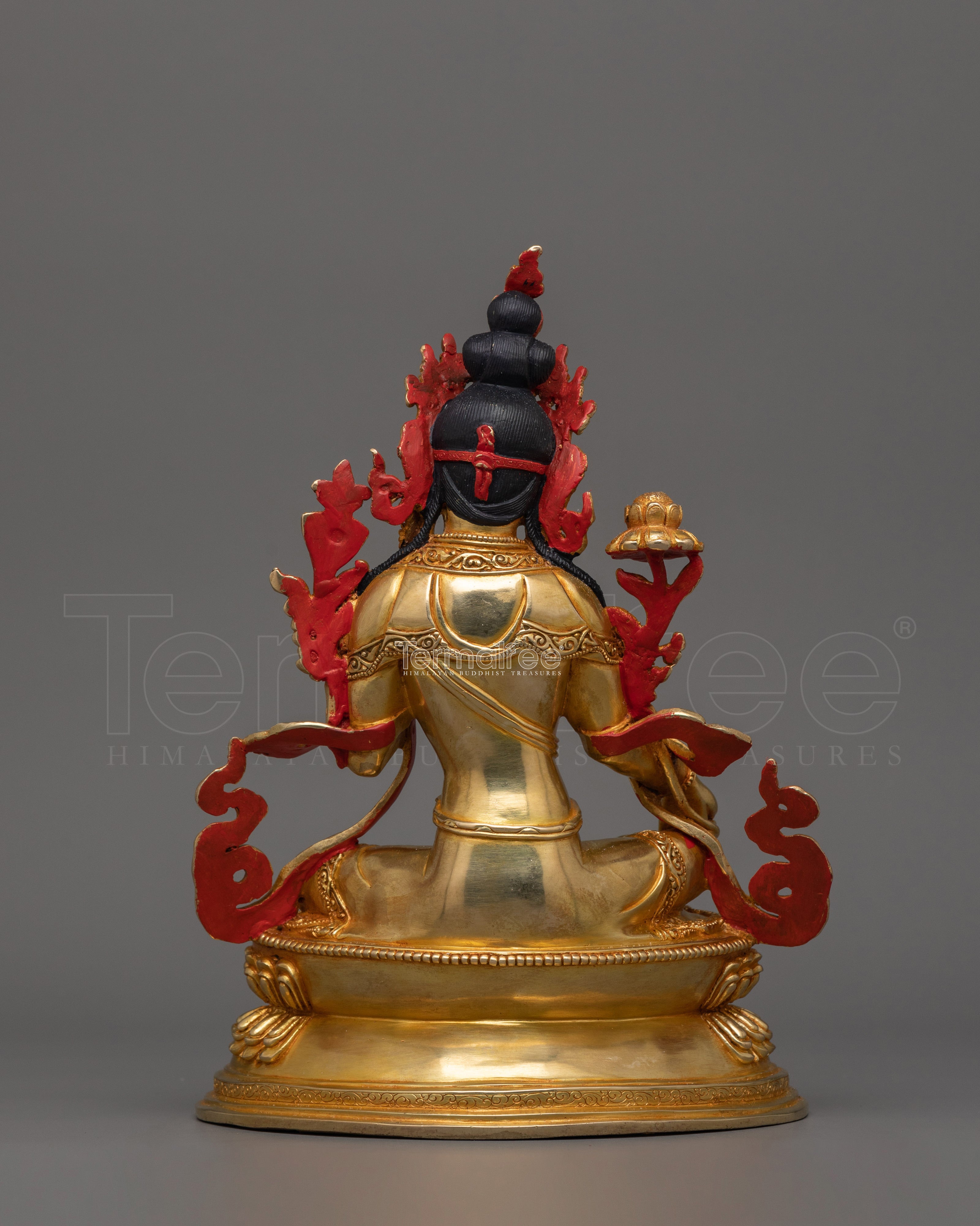 Beautiful Female Deity Green Tara | The Compassionate Mother