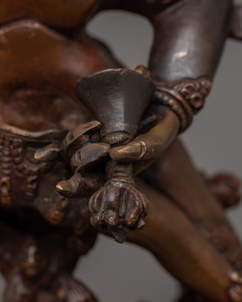 Statue of Wrathful Deity Mahakala | Protector of the Dharma Statue