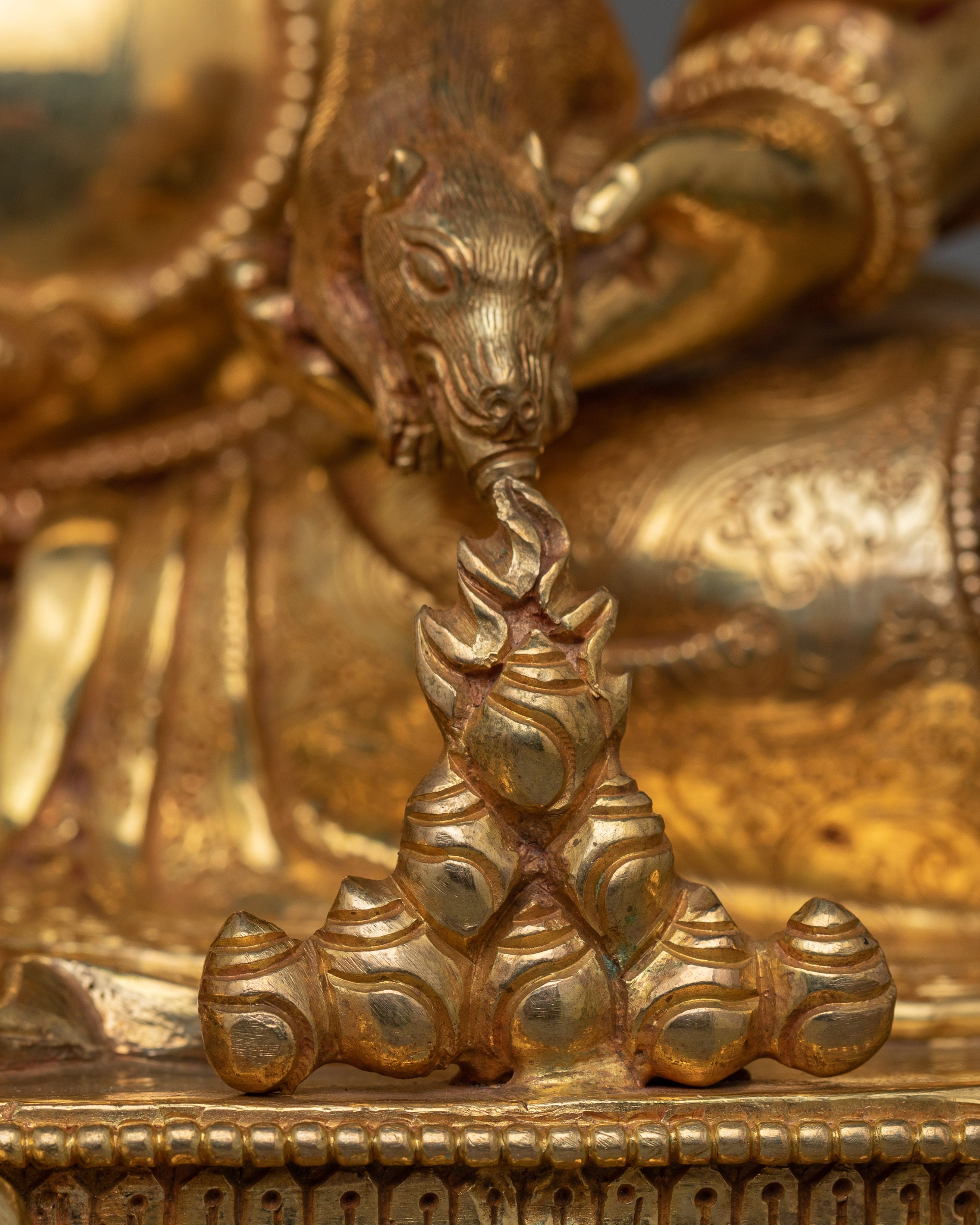 Statue of Wealth Deity Dzambhala | Wealth Protector